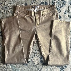 Jennifer Lopez Gold Pants